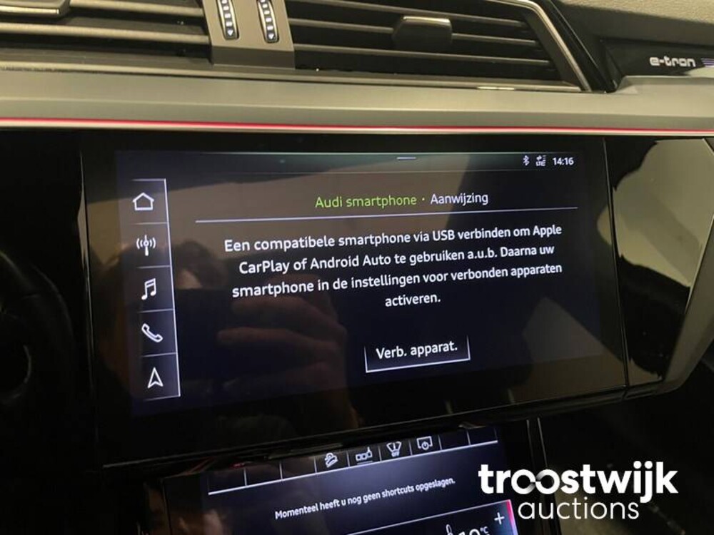 Audi e-tron 55 Sport Quattro Advanced 95 kWh 408pk 2018 -Orig. NL-, XH-703-D