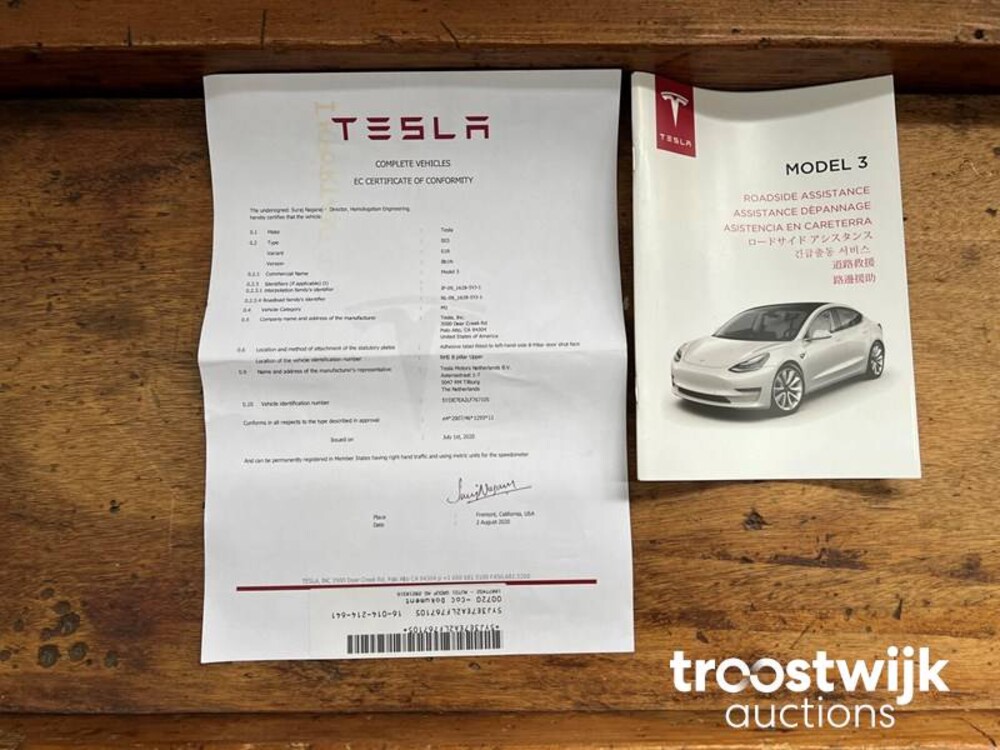 Tesla Model 3 Plus Standard RWD 238pk 2020, L-477-KG