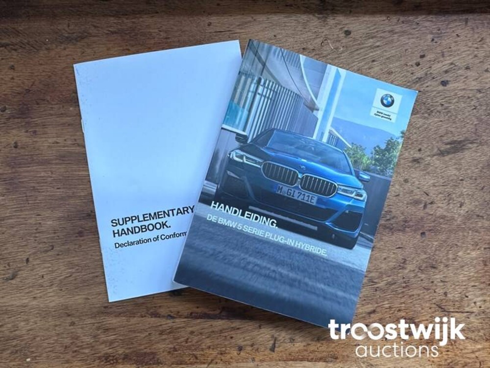BMW 520e M-Sport Business Edition Plus 204pk 2022 -Orig. NL-, N-654-VK Fabrieksgarantie