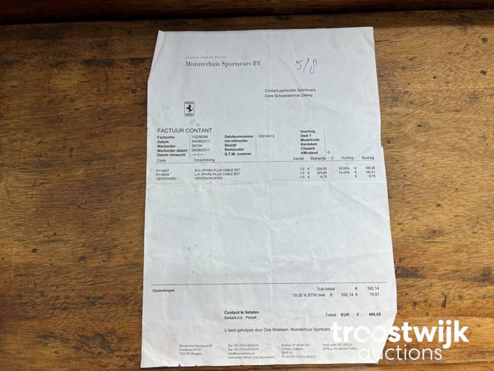 Ferrari 328 GTB 3200 Quattrovalvole 271pk 1989, 04-LXS-1