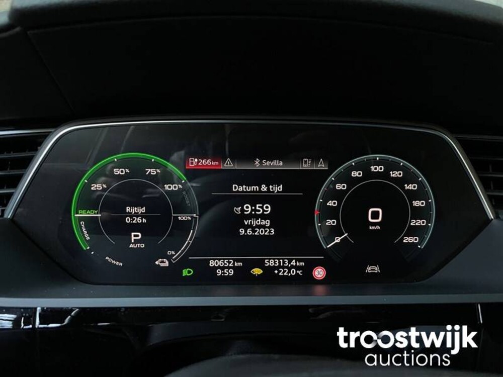 Audi e-tron 55 quattro advanced Pro Line Plus 95 kWh 360pk 2018, N-055-GK