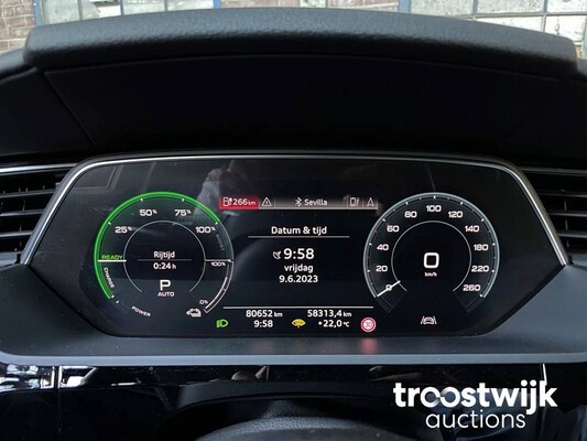 Audi e-tron 55 quattro advanced Pro Line Plus 95 kWh 360pk 2018, N-055-GK