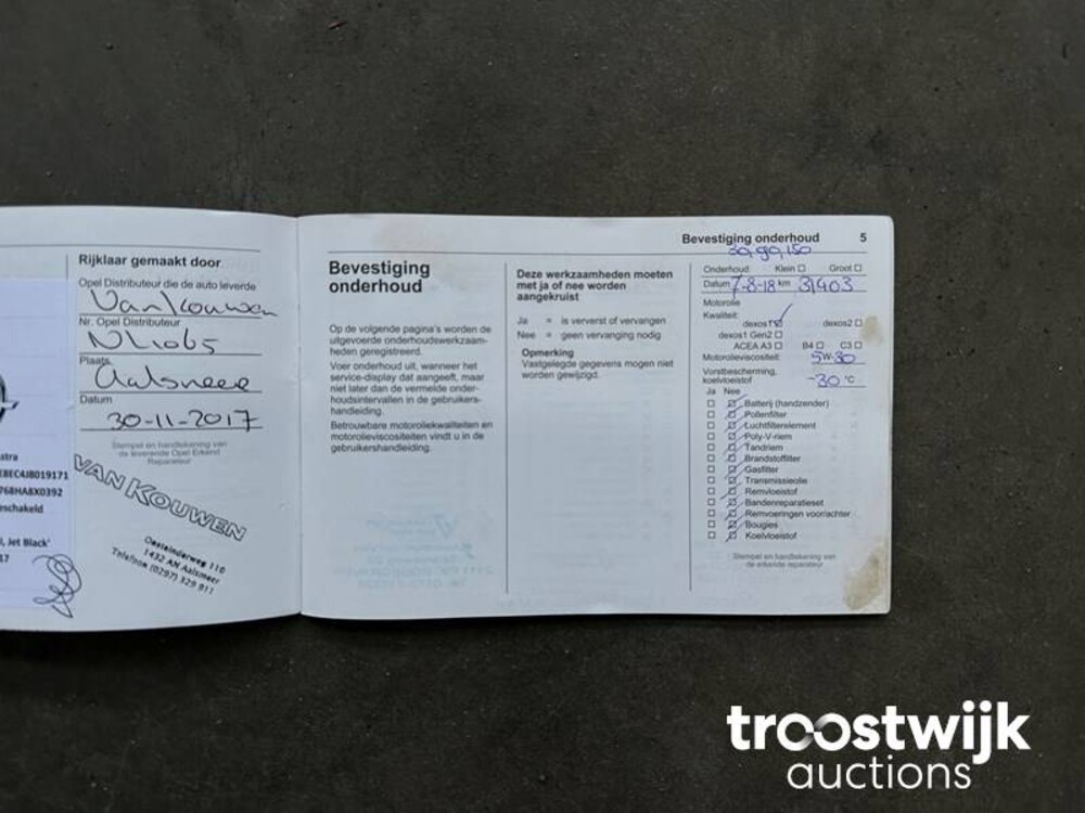 Opel Astra Sports Tourer 1.4 Business Ex 150pk 2017, -Orig.NL-, RJ-593-K
