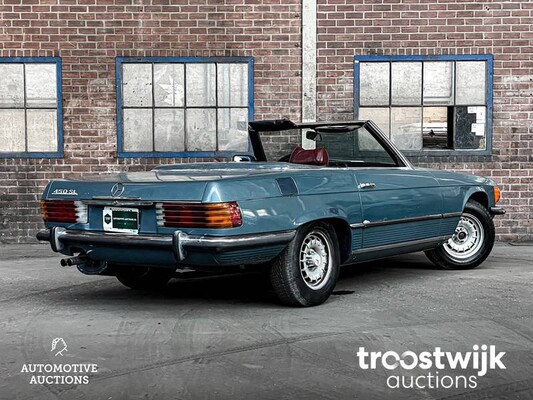 Mercedes-Benz 450 SL R107 Small Bumpers 224pk 1974 SL-Klasse  -Youngtimer-