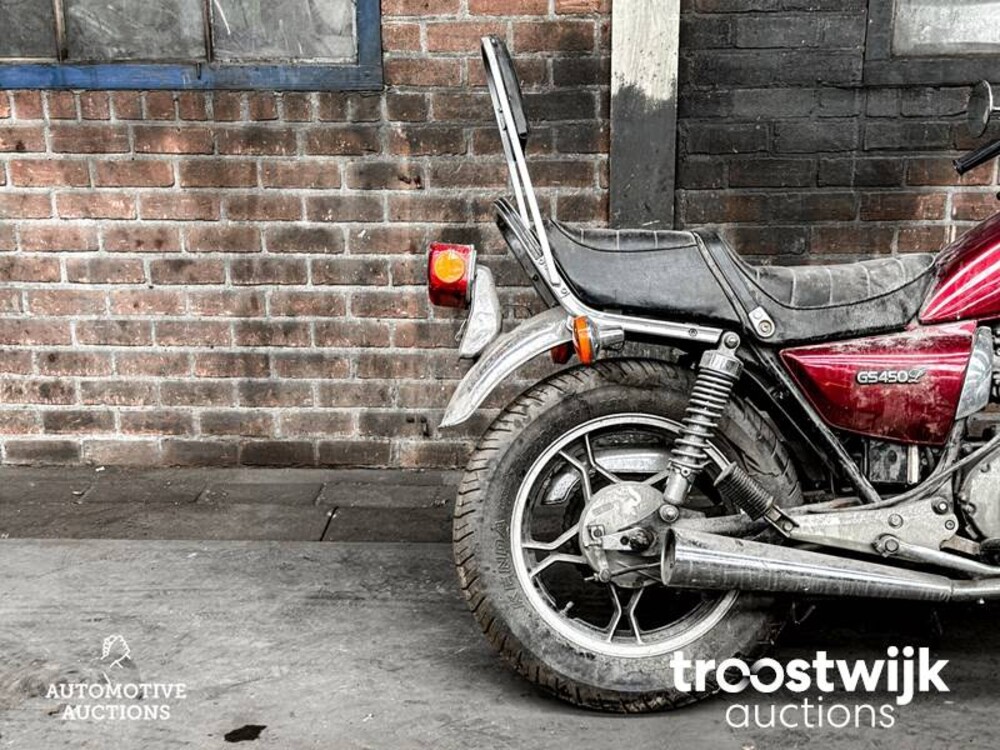 Suzuki GS450 motorfiets