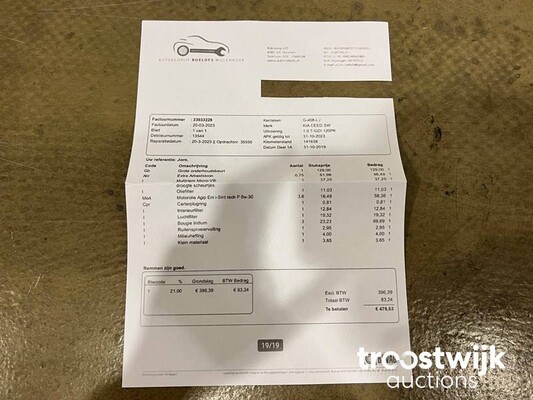 Kia Ceed Sportswagon T-GDi DynamicLine 120PS 2019 -Orig. NL-, G-408-LJ