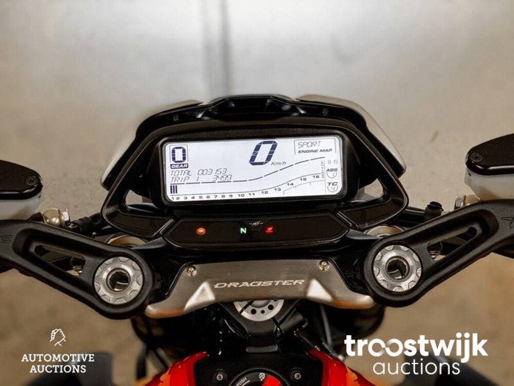 MV Agusta Rosso Dragster 798cc 110hp 2020 -Herstellergarantie-