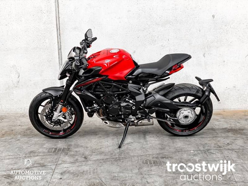 MV Agusta Rosso Dragster 798cc 110hp 2020 -Herstellergarantie-