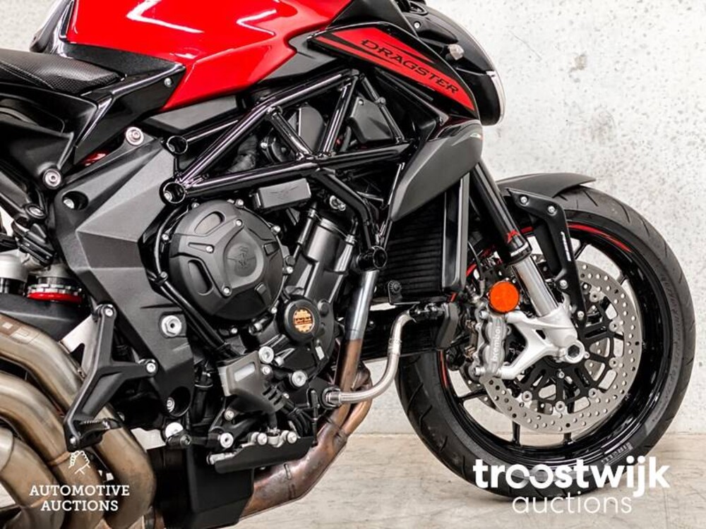 MV Agusta Rosso Dragster 798cc 110hp 2020 -Herstellergarantie-