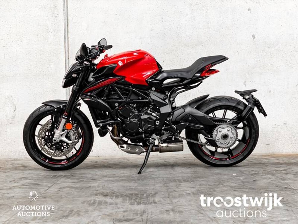 MV Agusta Rosso Dragster 798cc 110hp 2020 -Herstellergarantie-