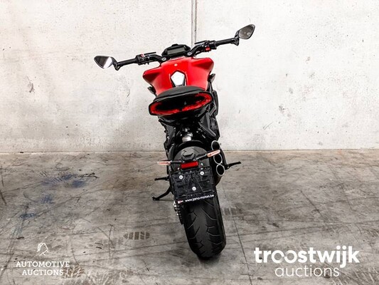 MV Agusta Rosso Dragster 798cc 110hp 2020 -Manufacturer's warranty-