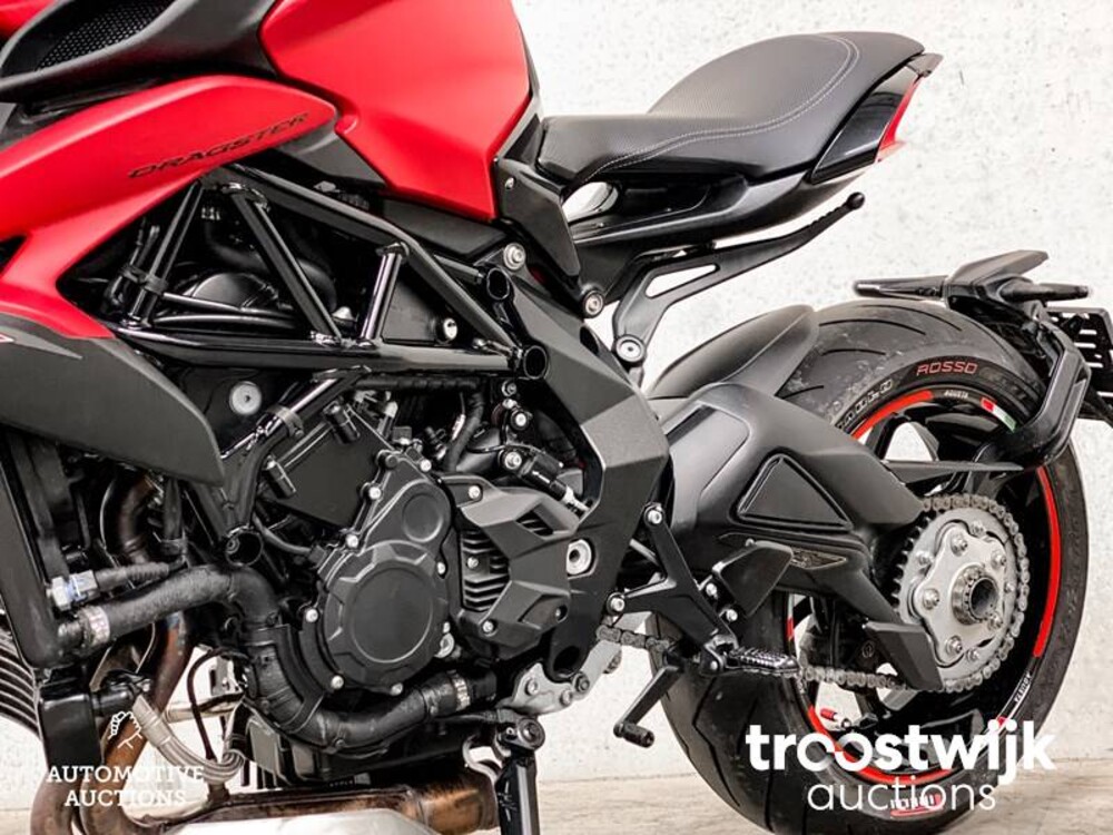 MV Agusta Rosso Dragster 798cc 110hp 2021 -Herstellergarantie-