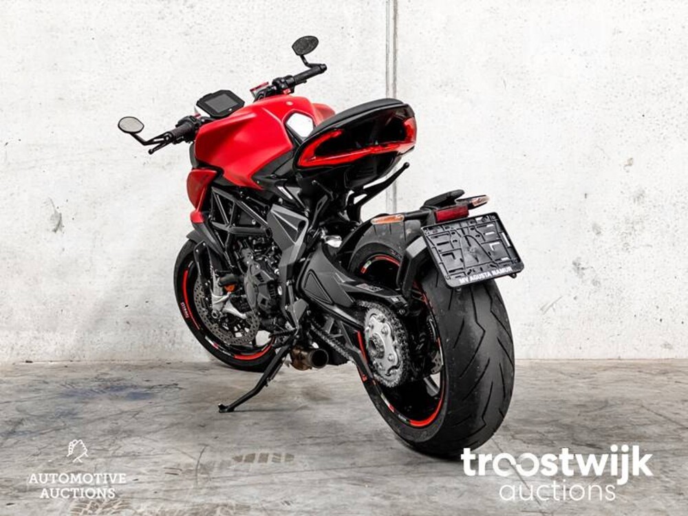 MV Agusta Rosso Dragster 798cc 110hp 2021 -Herstellergarantie-