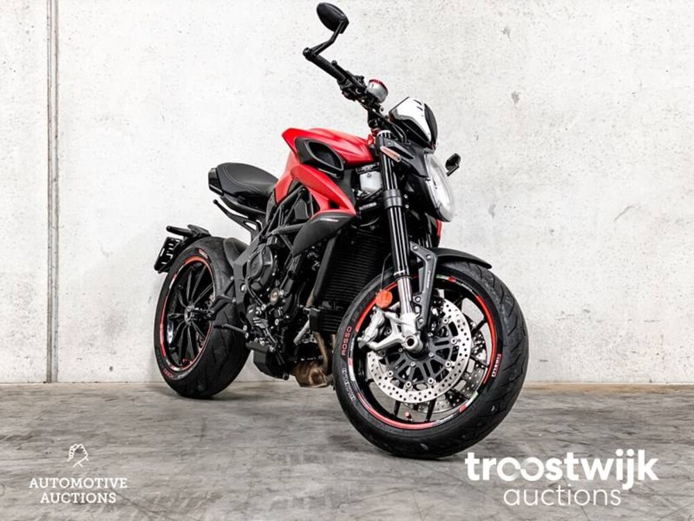 MV Agusta Rosso Dragster 798cc 110hp 2021 -Herstellergarantie-