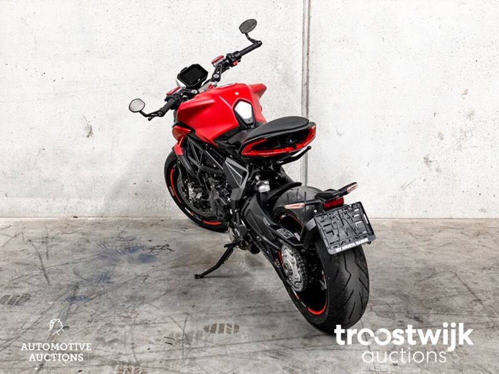 MV Agusta Rosso Dragster 798cc 110hp 2021 -Herstellergarantie-