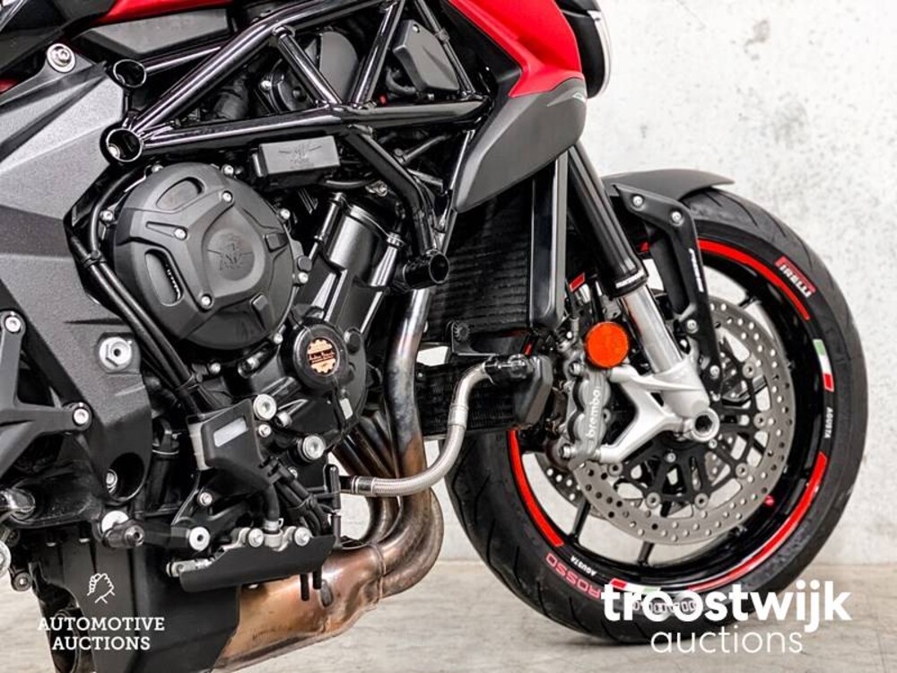 MV Agusta Rosso Dragster 798cc 110hp 2021 -Herstellergarantie-