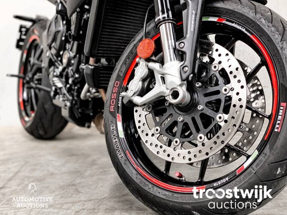 MV Agusta Rosso Dragster 798cc 110hp 2021 -Herstellergarantie-