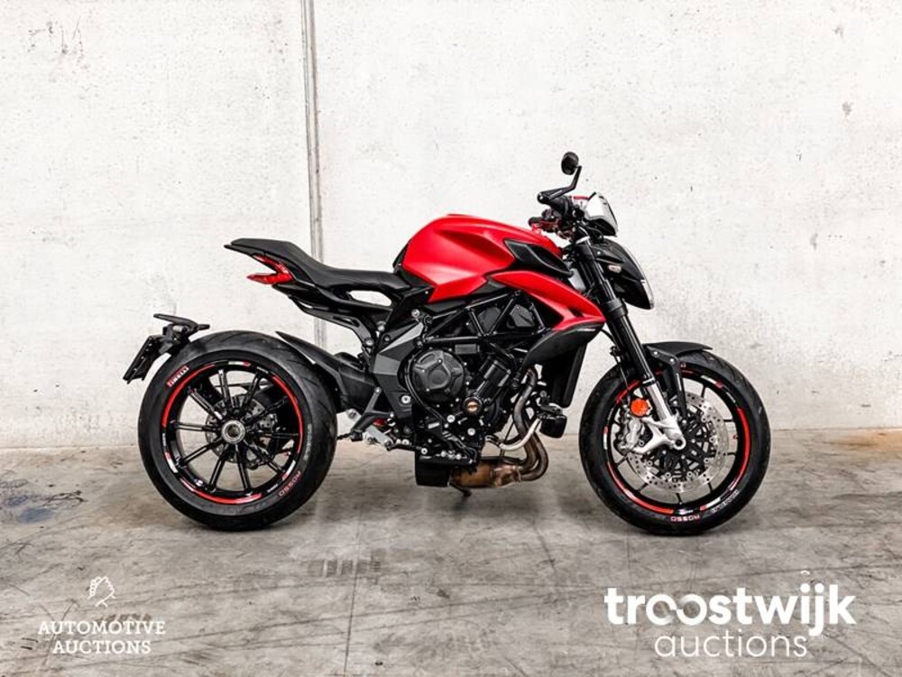 MV Agusta Rosso Dragster 798cc 110hp 2021 -Herstellergarantie-