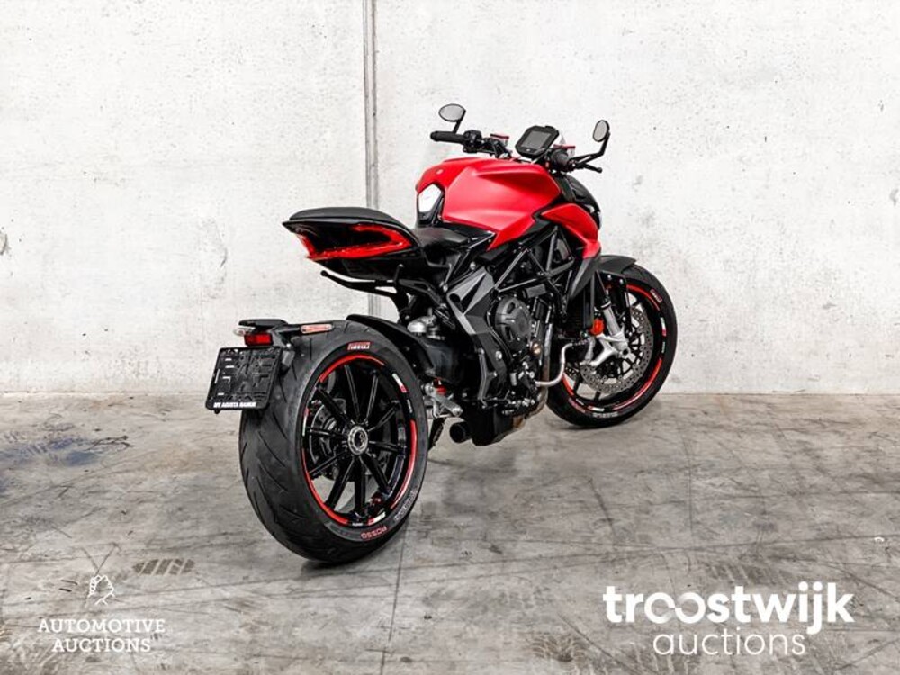 MV Agusta Rosso Dragster 798cc 110hp 2021 -Herstellergarantie-