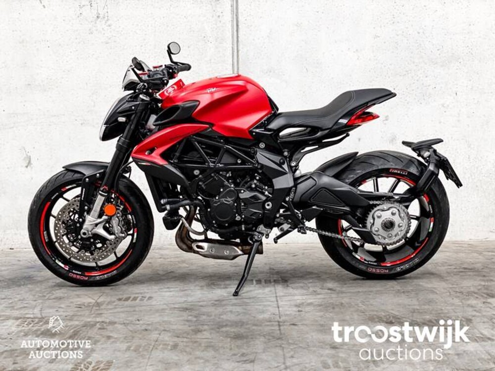 MV Agusta Rosso Dragster 798cc 110hp 2021 -Herstellergarantie-