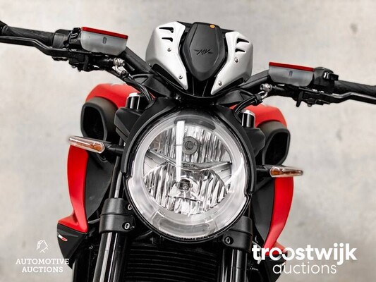 MV Agusta Rosso Dragster 798cc 110hp 2021 -Herstellergarantie-