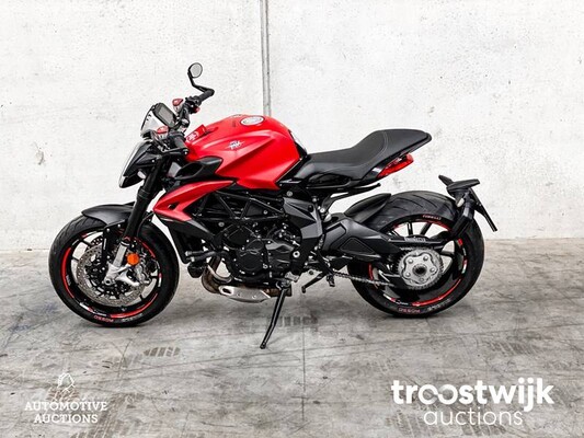 MV Agusta Rosso Dragster 798cc 110hp 2021 -Manufacturer's warranty-