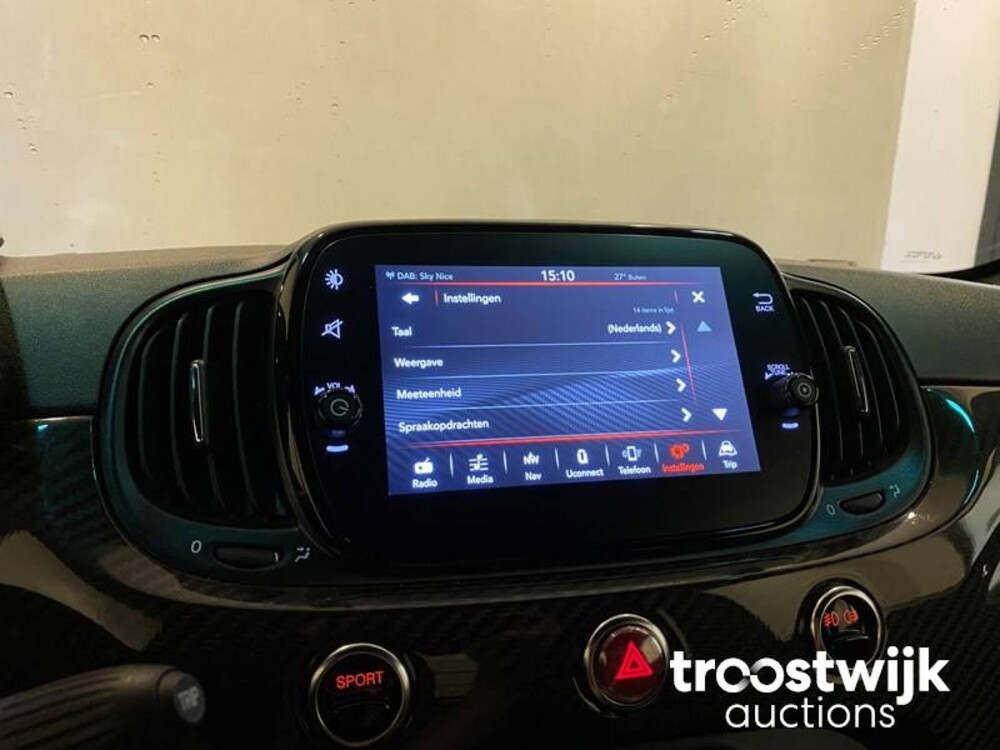 Fiat Abarth 595 PISTA  Carbon -Facelift- 160PS 2018, P-435-PN