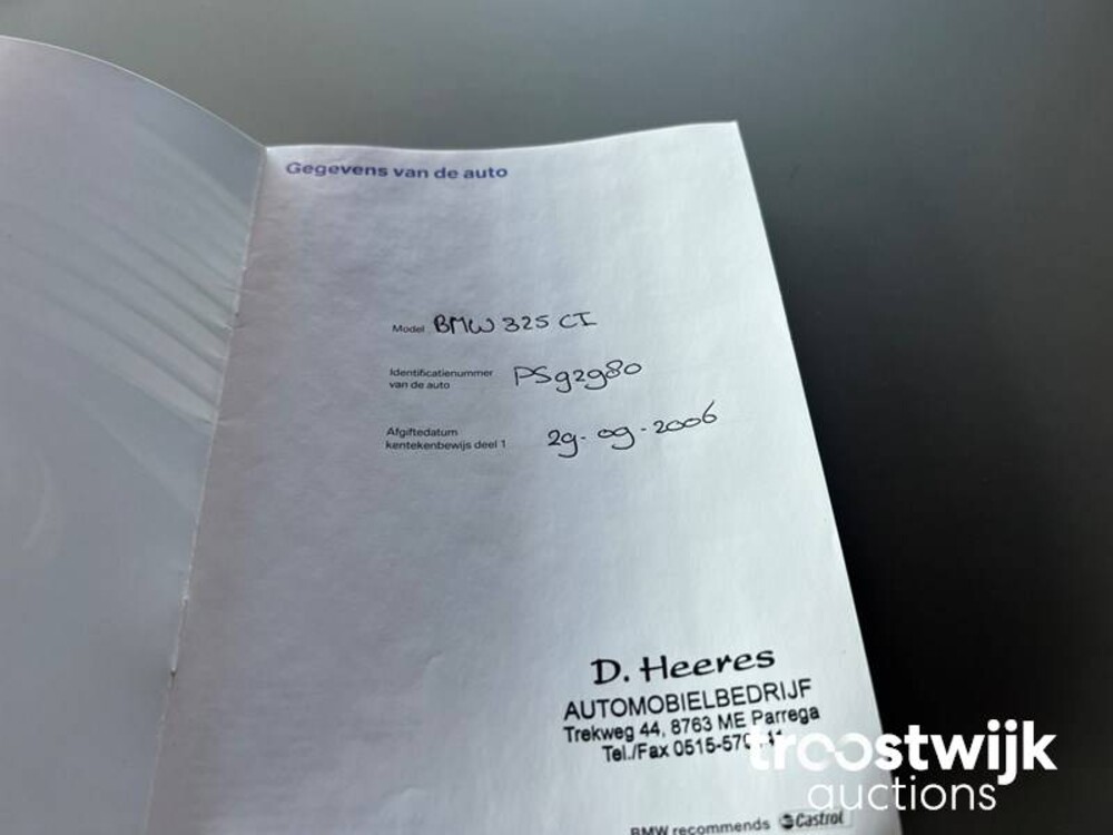 BMW 325i Coupe E92/E90 Introduction 3er 218PS 2006 -Youngtimer-, 08-TJ-RG