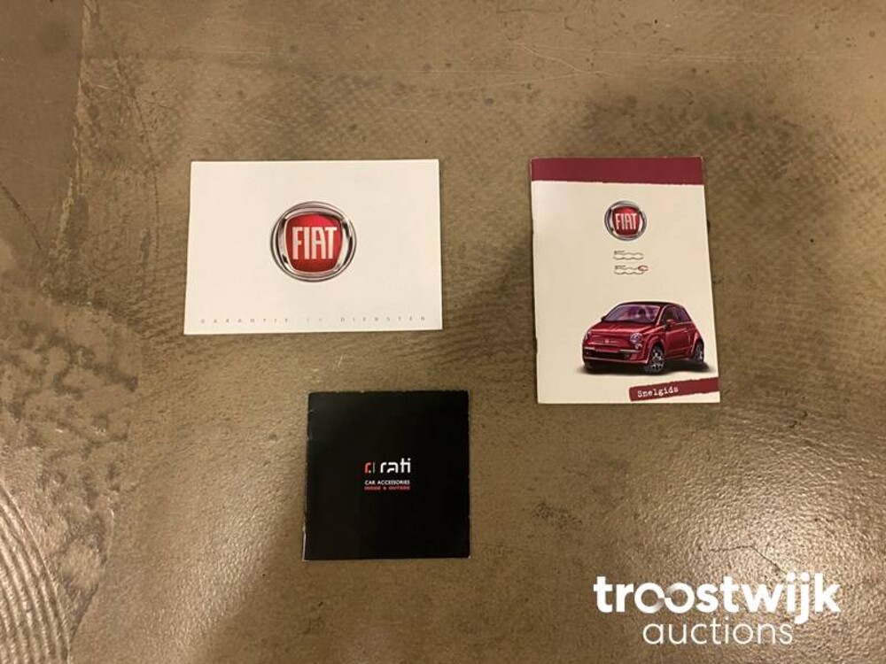 Fiat 500 TwinAir Plus 86PS 2012 -Orig. NL-, 69-TSF-5