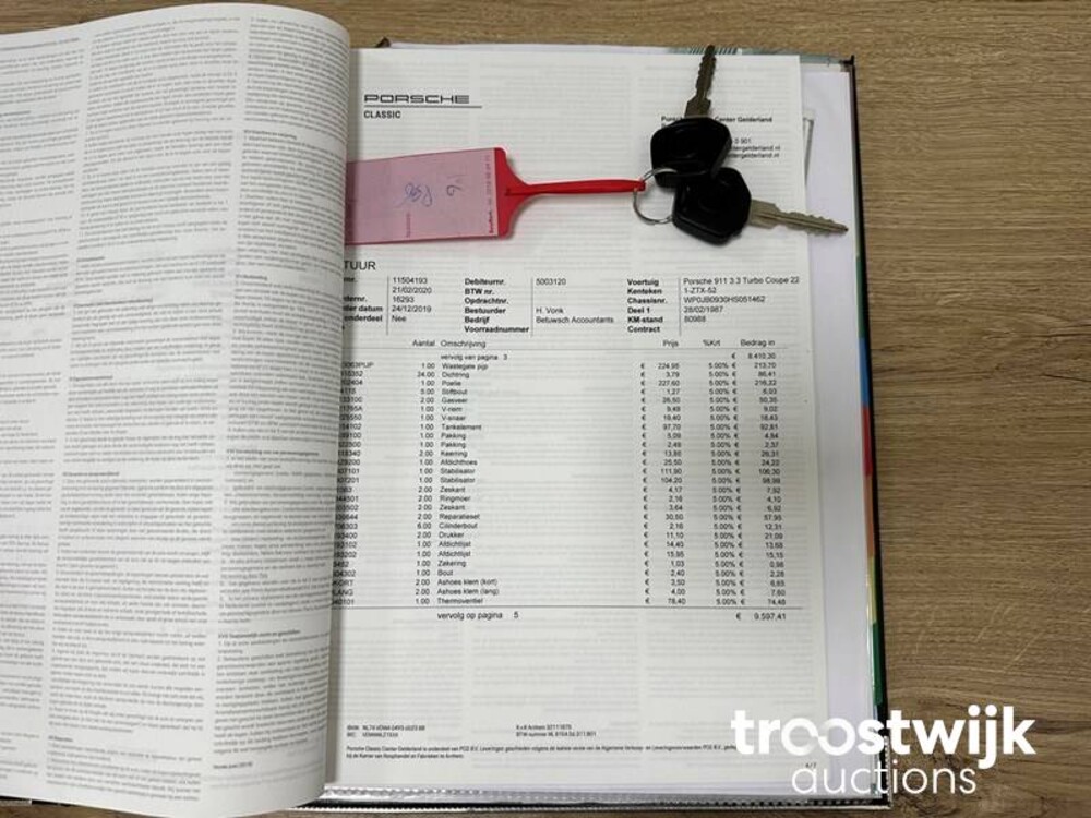 Porsche 911 930 Turbo Coupé 3.3 282pk 1987, 1-ZTX-52