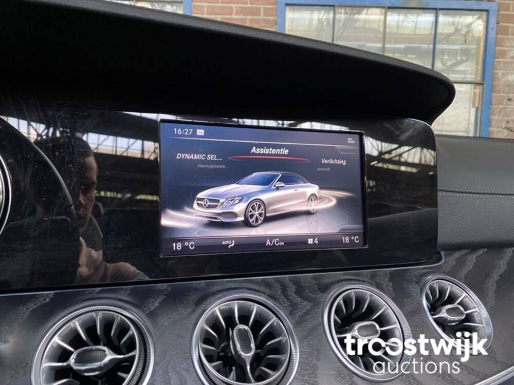 Mercedes-Benz E200 25th Anniversary Edition E-klasse Cabriolet 184PS 2017, K-100-KP