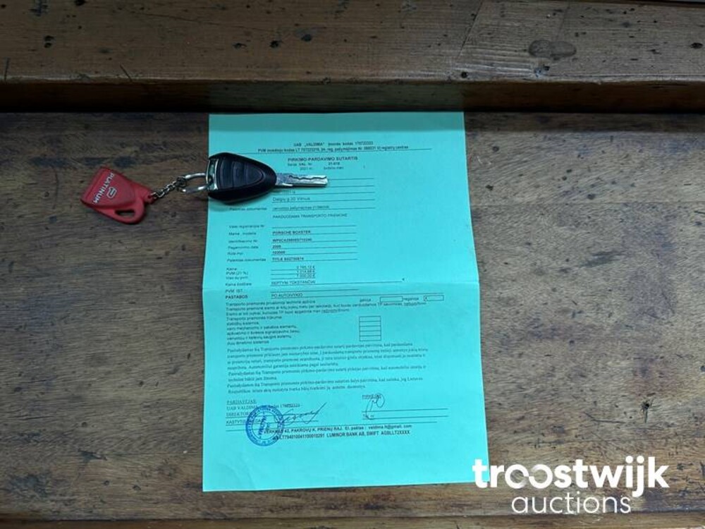 Porsche Boxster 987.2 2.9 256PS 2009