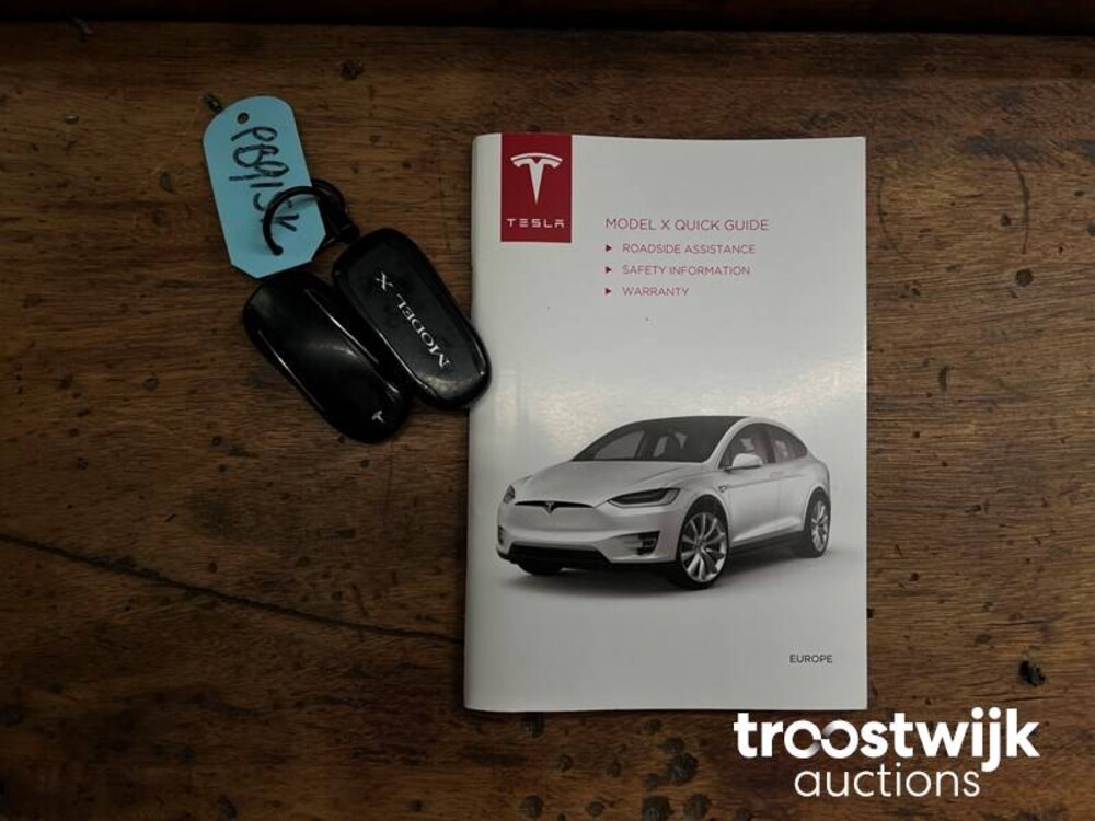 Tesla Model X 100D 6p. 417pk 2017 -Orig. NL-, PB-915-K