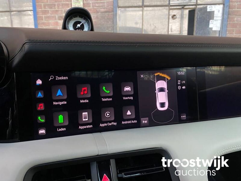 Porsche Taycan PERFORMANCE 84kWh Sport Chrono 381pk 2021 Fabrieksgarantie -Orig. NL-, L-982-RT