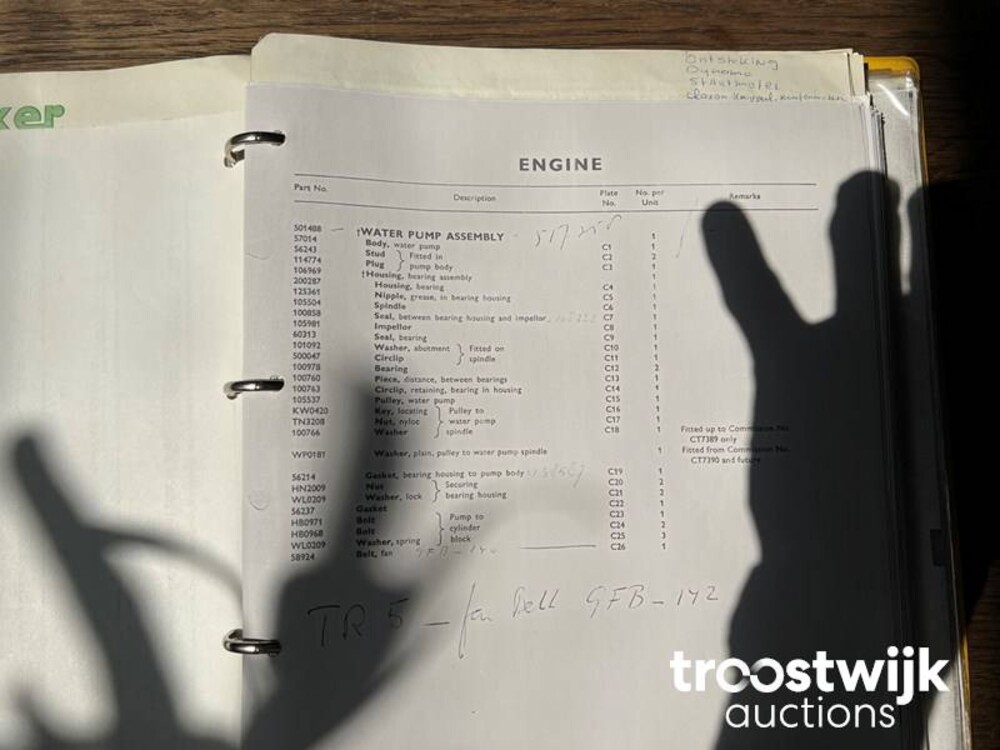 Triumph TR 4 A 2.1A Cabriolet -Org.NL- 1966, 49-21-BX