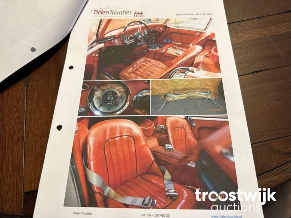 Austin Healey BN7 3000 MK 1 Cabriolet 125pk 1960, DH-76-27