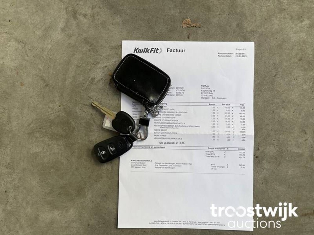 Hyundai Santa Fe 2.7i V6 Dynamic 189PS 2007, -Orig.NL-, 26-TR-VX