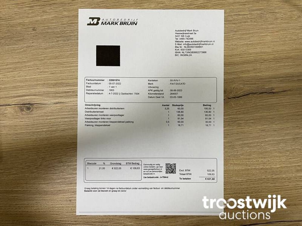 fiat Ducato Camper 1999, 50-XVV-1