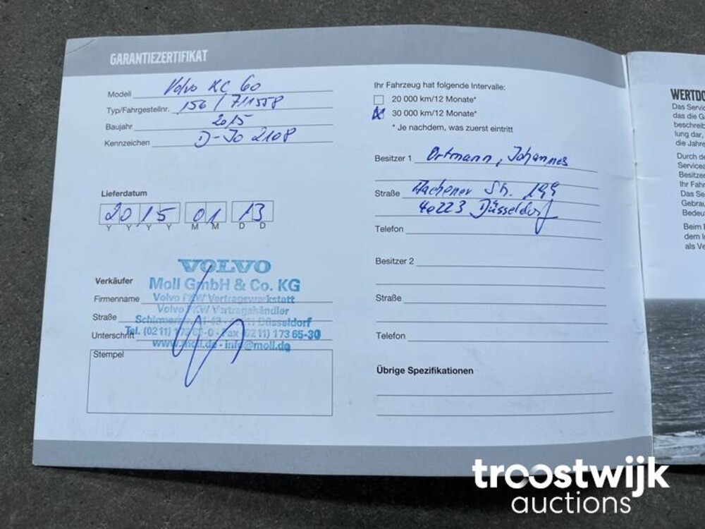 Volvo XC60 2.0 D4 FWD Ocean Race 181pk 2015, H-860-NR