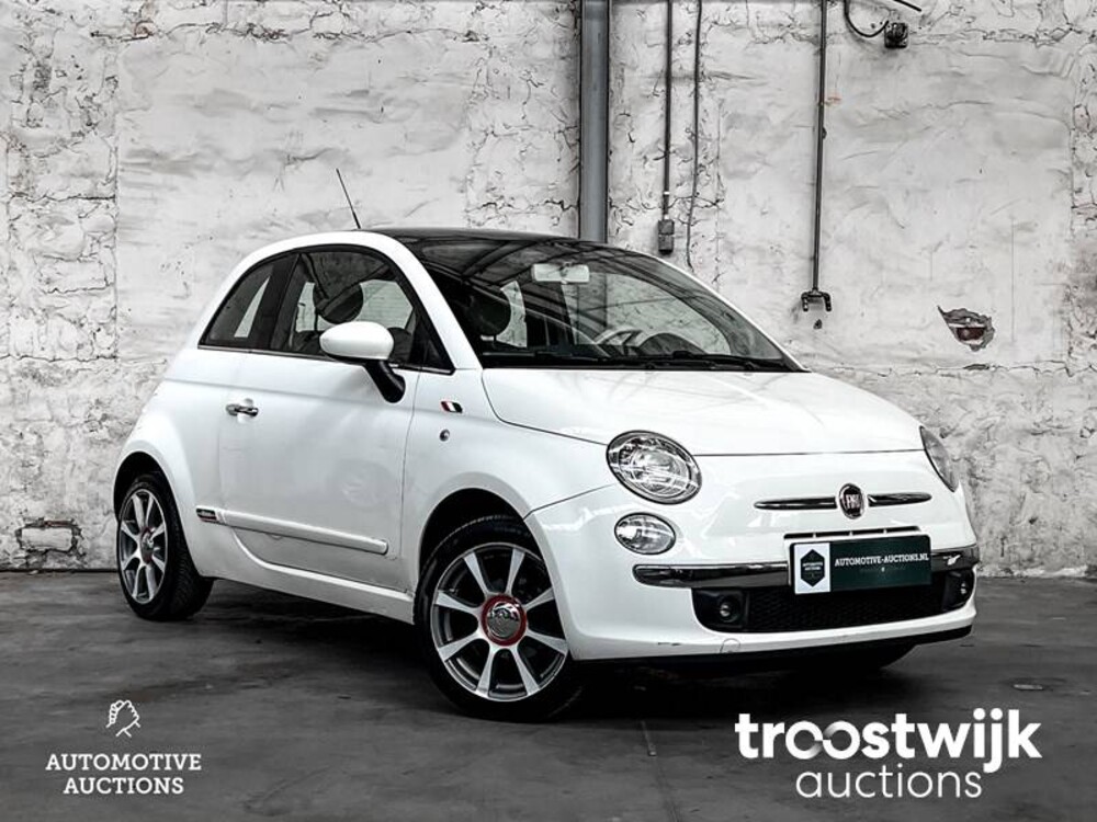 Fiat 500 1.2 Naked 69pk 2009, NS-680-R