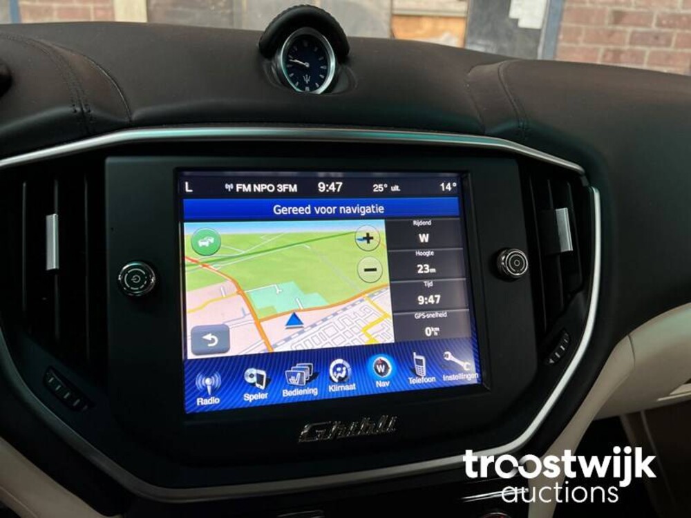 Maserati Ghibli 3.0 V6 330PS 2014 -Orig NL-, 6-TXZ-35