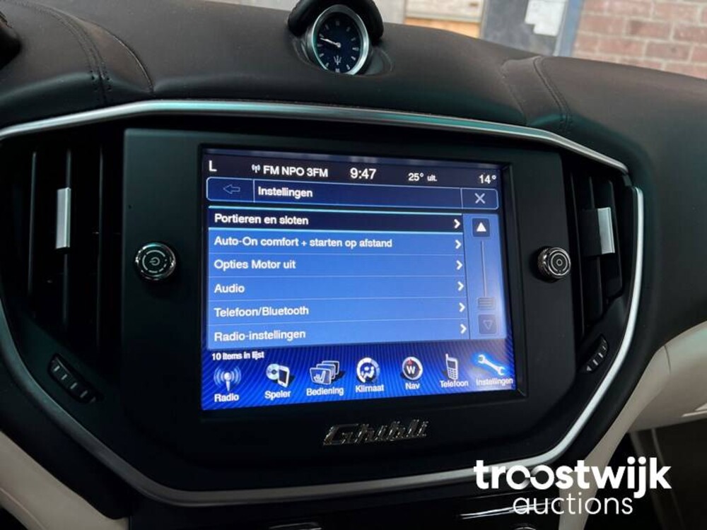 Maserati Ghibli 3.0 V6 330PS 2014 -Orig NL-, 6-TXZ-35