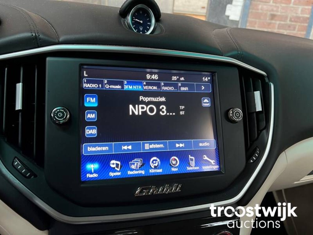 Maserati Ghibli 3.0 V6 330PS 2014 -Orig NL-, 6-TXZ-35