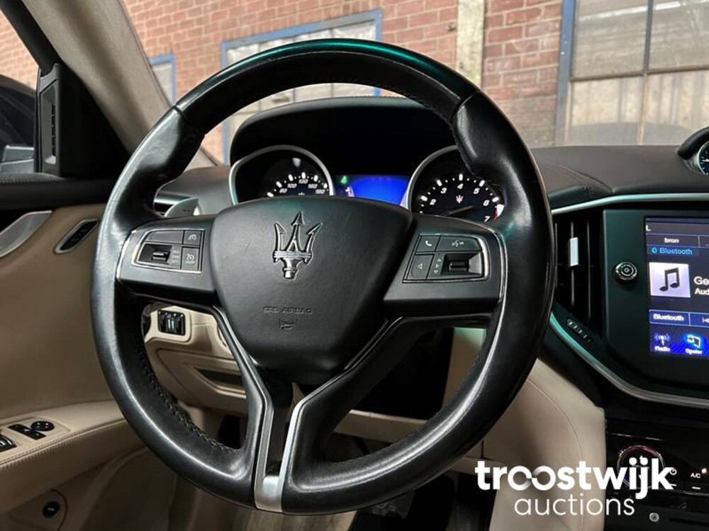 Maserati Ghibli 3.0 V6 330PS 2014 -Orig NL-, 6-TXZ-35