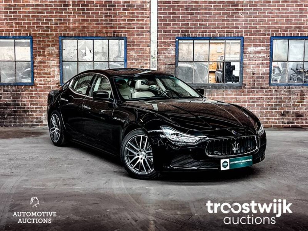 Maserati Ghibli 3.0 V6 330PS 2014 -Orig NL-, 6-TXZ-35