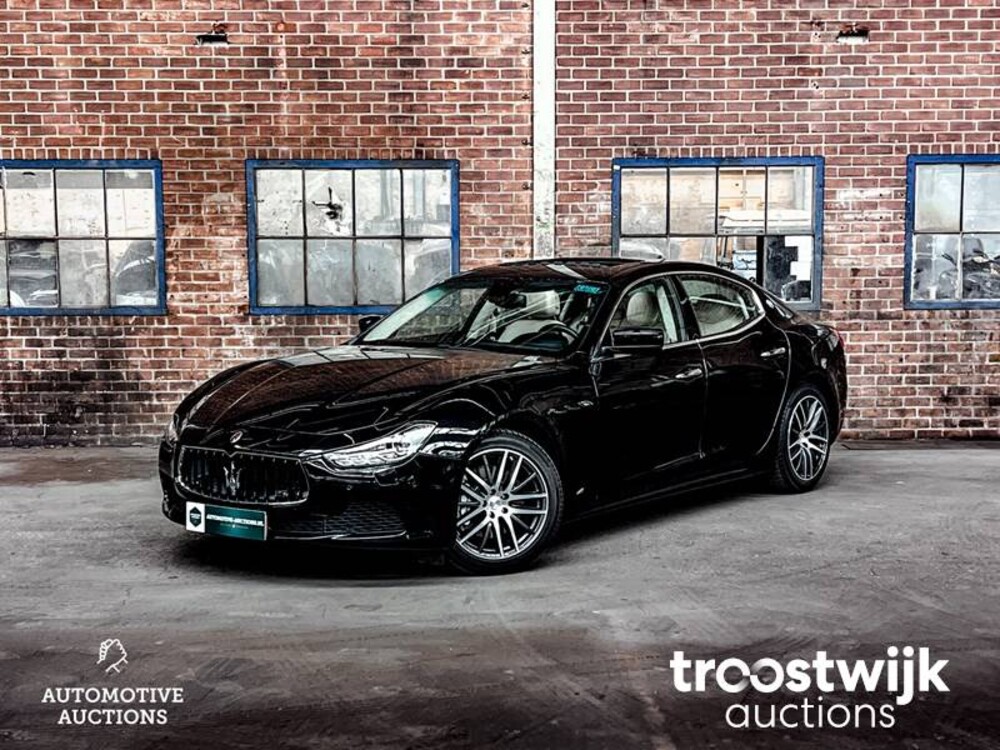 Maserati Ghibli 3.0 V6 330PS 2014 -Orig NL-, 6-TXZ-35