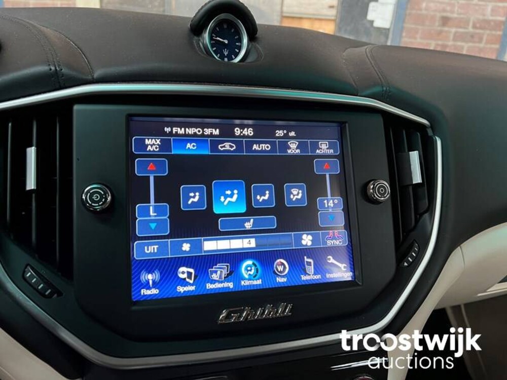 Maserati Ghibli 3.0 V6 330PS 2014 -Orig NL-, 6-TXZ-35