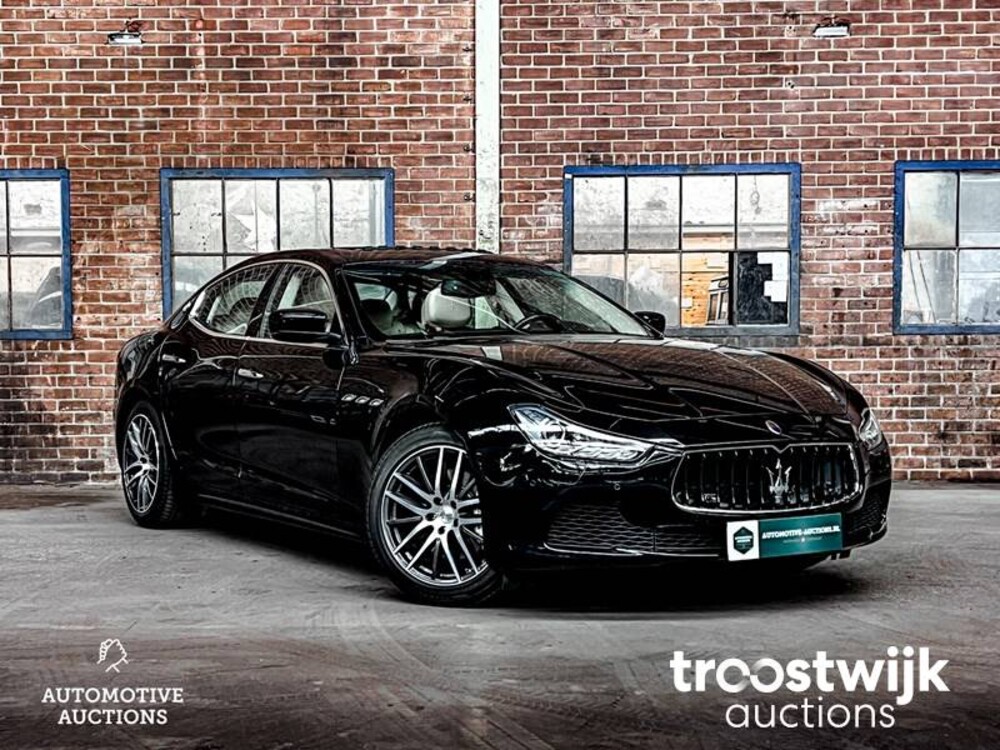 Maserati Ghibli 3.0 V6 330PS 2014 -Orig NL-, 6-TXZ-35