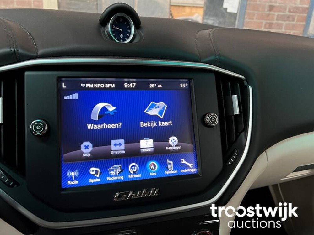 Maserati Ghibli 3.0 V6 330PS 2014 -Orig NL-, 6-TXZ-35