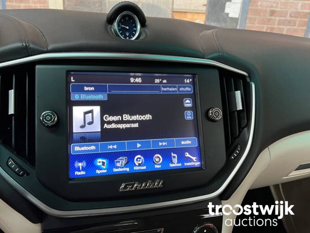 Maserati Ghibli 3.0 V6 330PS 2014 -Orig NL-, 6-TXZ-35